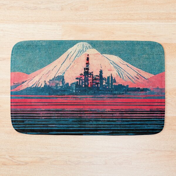 Item preview, Cyberpunk Space Utopia Ukiyo-e Japanese Retro Style designed and sold by knightsydesign.