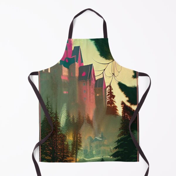 Item preview, Castle in the Forest | Castle Art | Medieval Castle | Designs by derickquince designed and sold by DerickQuince.