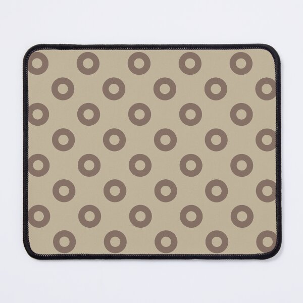 Item preview, Cacao brown colored polka dot pattern designed and sold by Mirarima.