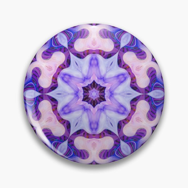 Item preview, Boho Vibes Abstract Mandala Maximalism Hippie Style Eclectic Mix of Pink Purple Blue Lilac 2 of 16 designed and sold by Beachy.
