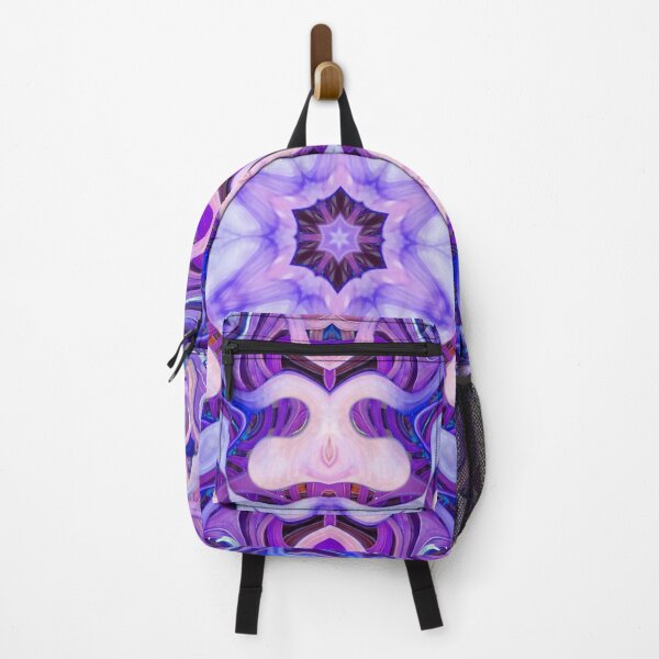 Item preview, Boho Vibes Abstract Mandala Maximalism Hippie Style Eclectic Mix of Pink Purple Blue Lilac 2 of 16 designed and sold by Beachy.