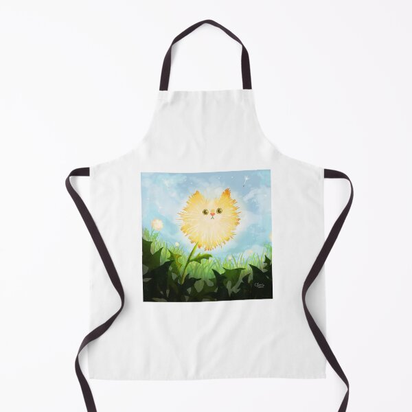 Item preview, Dandelion Cat Illustration designed and sold by eleary.