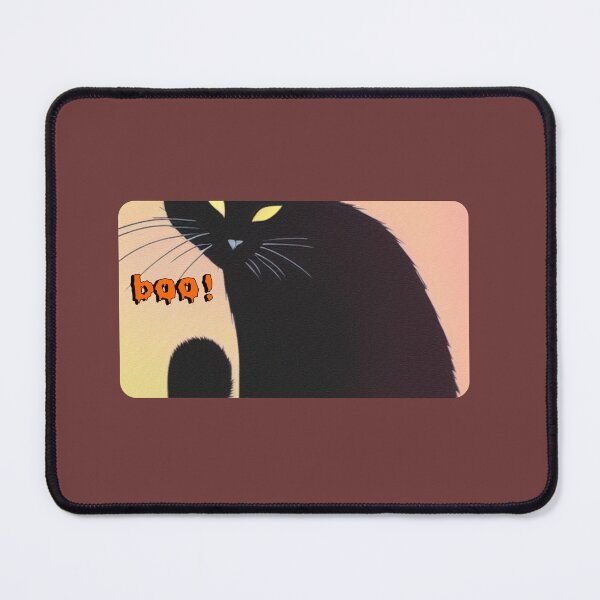 Item preview,  BLACK RETRO CAT BOOING designed and sold by starfishstuff.