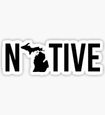 Michigan Native Sticker