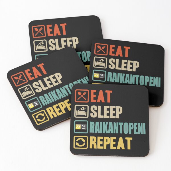 Item preview, Eat Sleep Raikantopeni Repeat designed and sold by GURYOUHOOD.