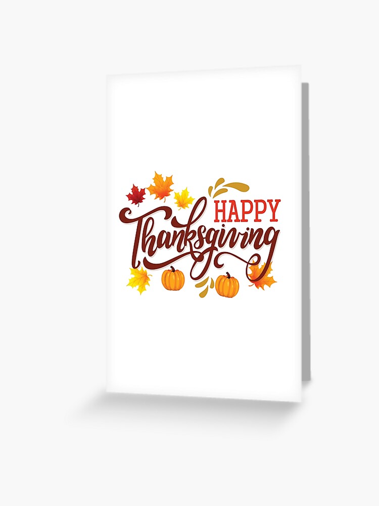 happy-thanksgiving-day-greeting-card-for-sale-by-mustapha45-redbubble