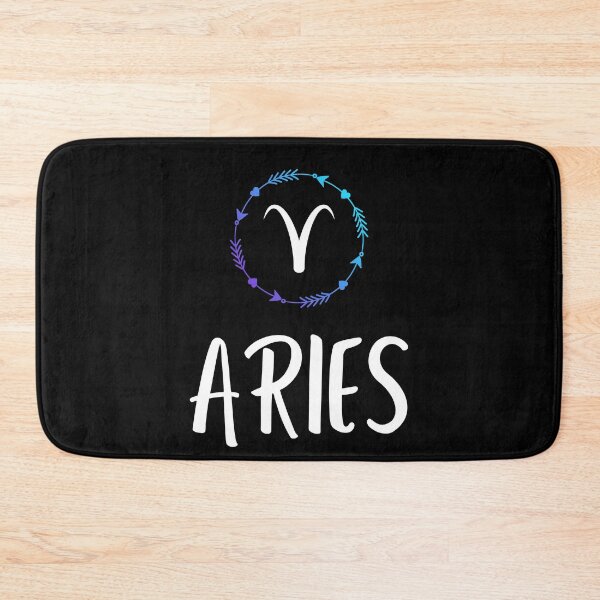 Item preview, Aries Zodiac Sign Arrow Border designed and sold by Hellofriendco.