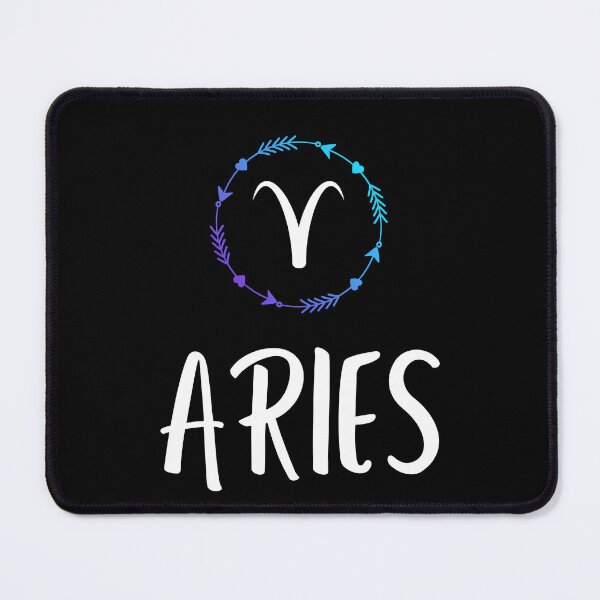 Item preview, Aries Zodiac Sign Arrow Border designed and sold by Hellofriendco.