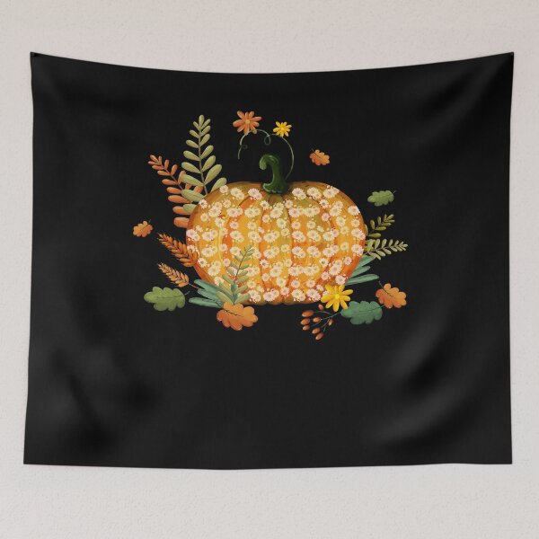 Item preview, Floral Pumpkin Shirt, Pumpkin T-Shirt, Fall Gifts, Pumpkin Tee, Autumn Shirt, Fall Shirt for Women, Pumpkin Outfit, Flower Pumpkin designed and sold by Rich-Bogus.