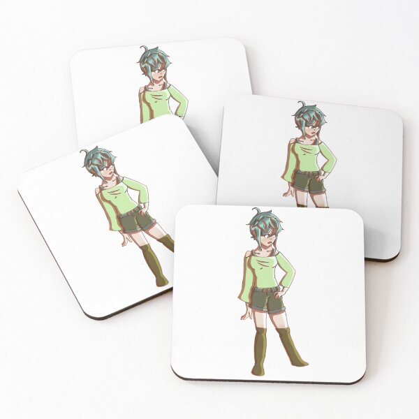 Item preview, Blue haired anime girl  designed and sold by RyuuSisters.
