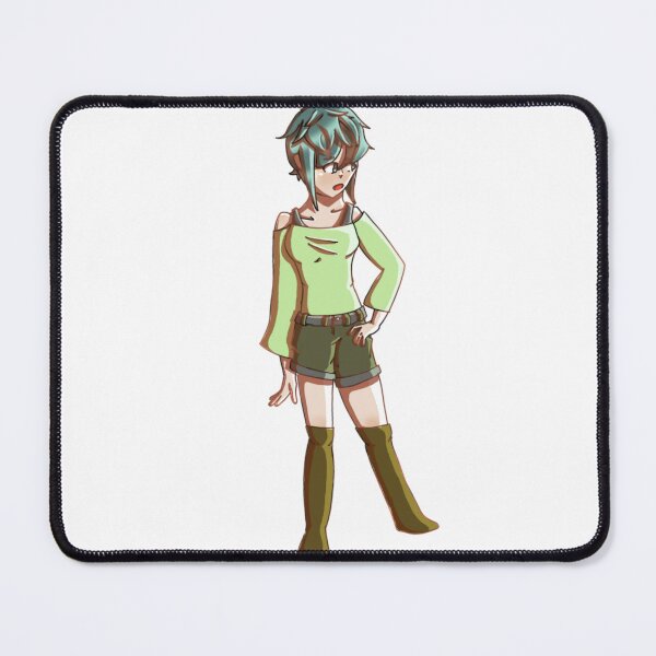 Item preview, Blue haired anime girl  designed and sold by RyuuSisters.