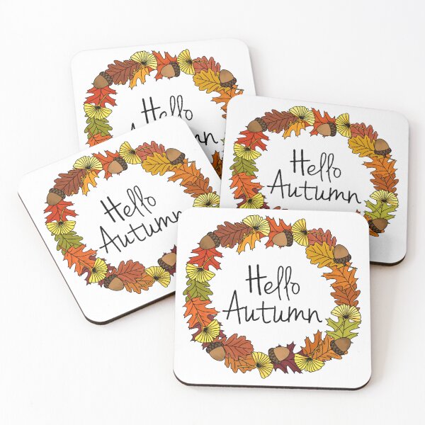 Item preview, Hello Autumn designed and sold by queenbeedoodles.