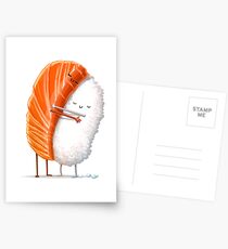 Sushi Hug Postcards