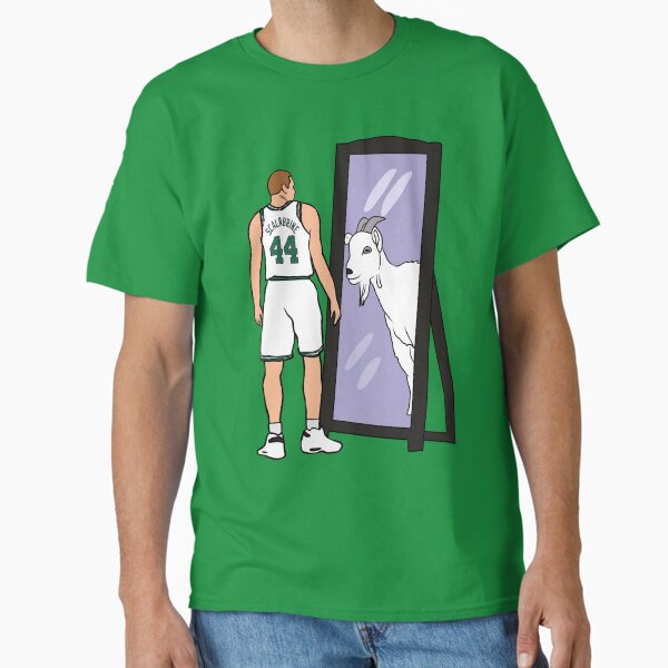 Item preview, Brian Scalabrine Mirror GOAT designed and sold by RatTrapTees.