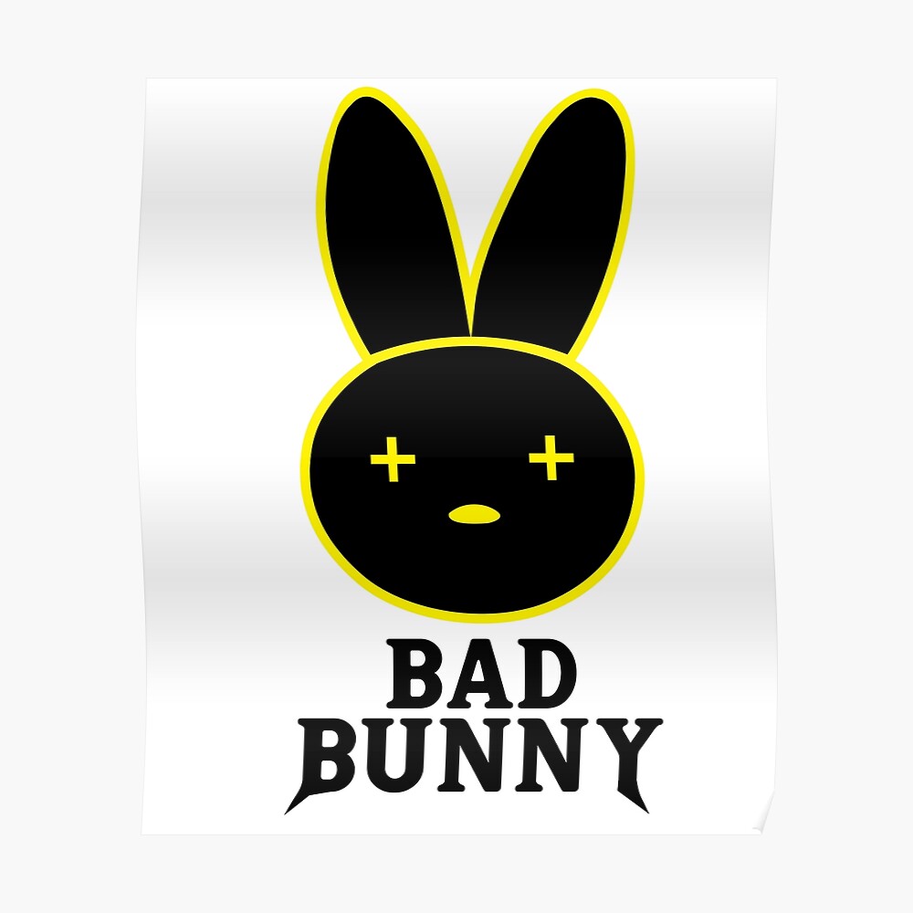 Bad Bunny Sticker for Sale by 042design