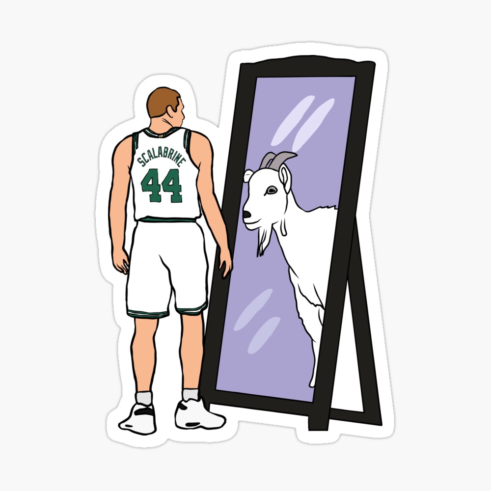Brian Scalabrine Mirror GOAT iPhone Case