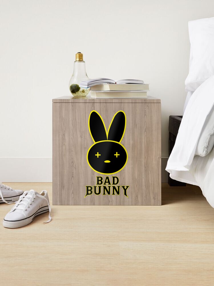 Bad bunny Dodgers, Bunny love, Angry Rabbit, Funny Sticker for Sale by  MarianNieuw