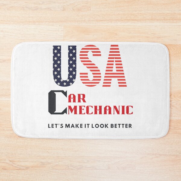 Item preview, USA Car Mechanic  designed and sold by Quirky Dez.