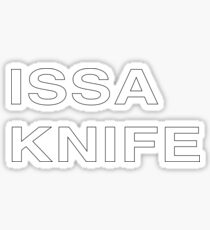 Issa Knife Sticker