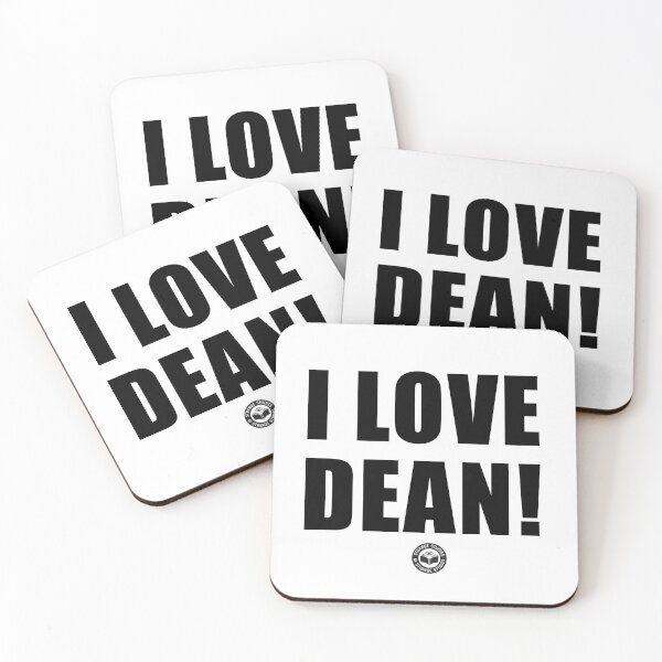 Item preview, I LOVE DEAN - Black designed and sold by WitchHouseMedia.
