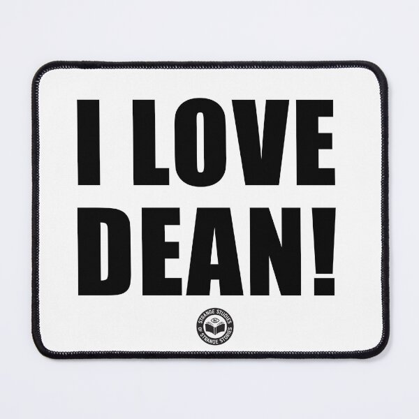 Item preview, I LOVE DEAN - Black designed and sold by WitchHouseMedia.