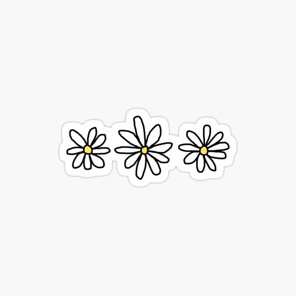 Daisy Stickers for Sale  Tumblr stickers, Scrapbook stickers printable,  Aesthetic stickers