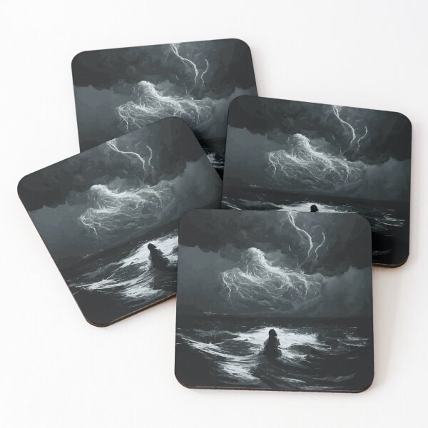 Item preview, Woman alone in the Sea designed and sold by Me2ji.
