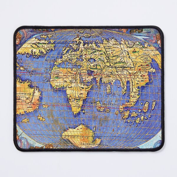 Item preview, Antique oval world map of the Florence artist Francesco Rosselli designed and sold by ramazis.