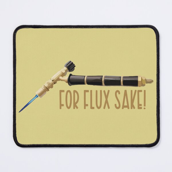 Item preview, For flux sake! jewelry torch soldering tools metalsmith humor meme t-shirt designed and sold by MetalicBabe.