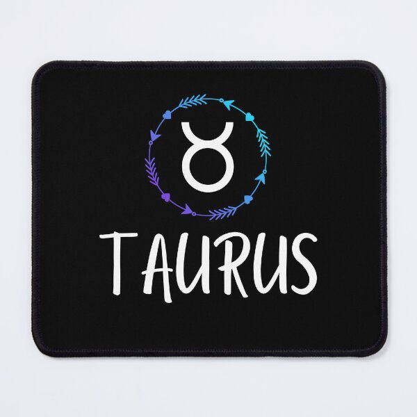 Item preview, Taurus Zodiac Sign Arrow Border designed and sold by Hellofriendco.
