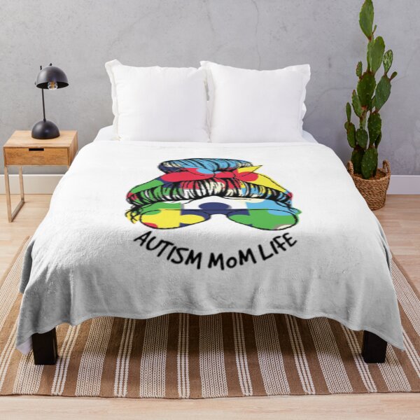 Artikelvorschau, Autismus-Bewusstseins-Autismus-Mamma-Lebenhaarhäschenmütter - lustiges T-Shirt des Geschenks ausgestattet entworfen und verkauft von GerhardWeimann.