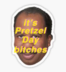 Its pretzel day Sticker