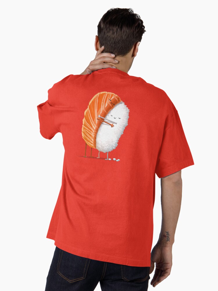 Thumbnail 1 of 7, Oversized T-Shirt, Sushi Hug designed and sold by andremuller.