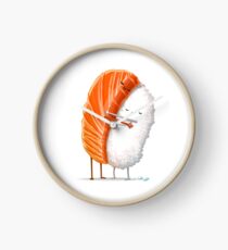 Sushi Hug Clock