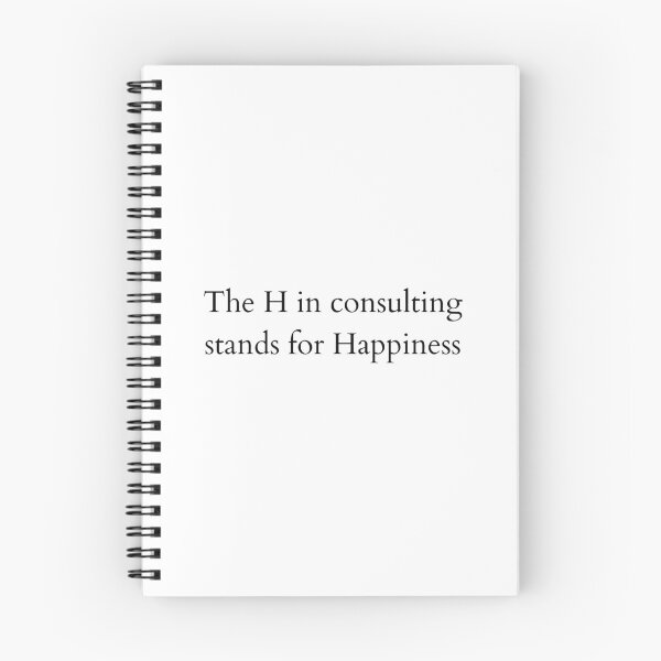 Item preview, Consultant funny happiness - white designed and sold by ArtsySue.