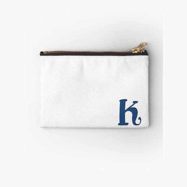 Artikelvorschau, Buchstabe K Blaues Anfangsmonogramm Alphabet K Großbuchstaben entworfen und verkauft von Antique-Gifts.