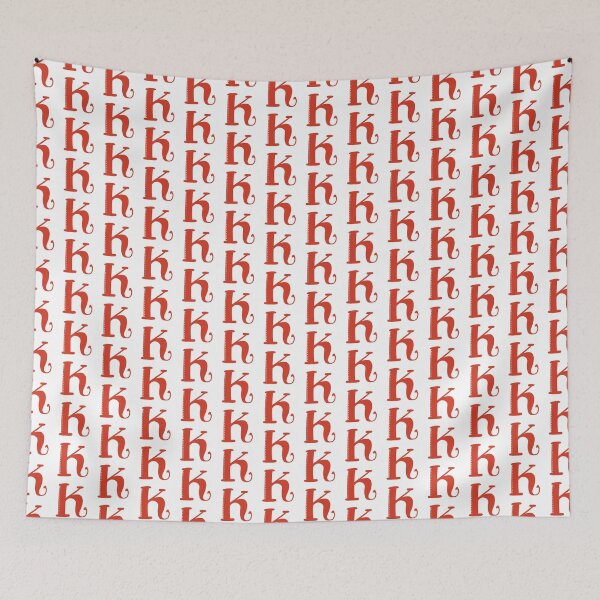 Artikelvorschau, Buchstabe K Rotes Anfangsmonogramm Alphabet K Großbuchstaben entworfen und verkauft von Antique-Gifts.