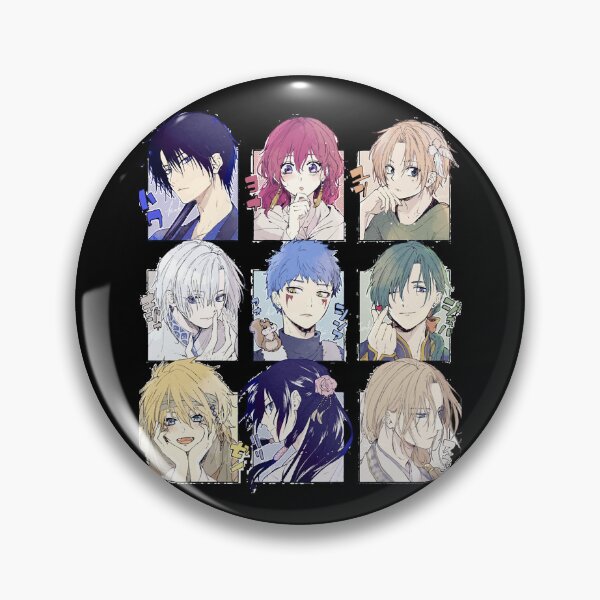 Akatsuki Yona Dawn, Yona Dawn Anime, Anime Badges Akatsuki, Hak Yona  Dawn