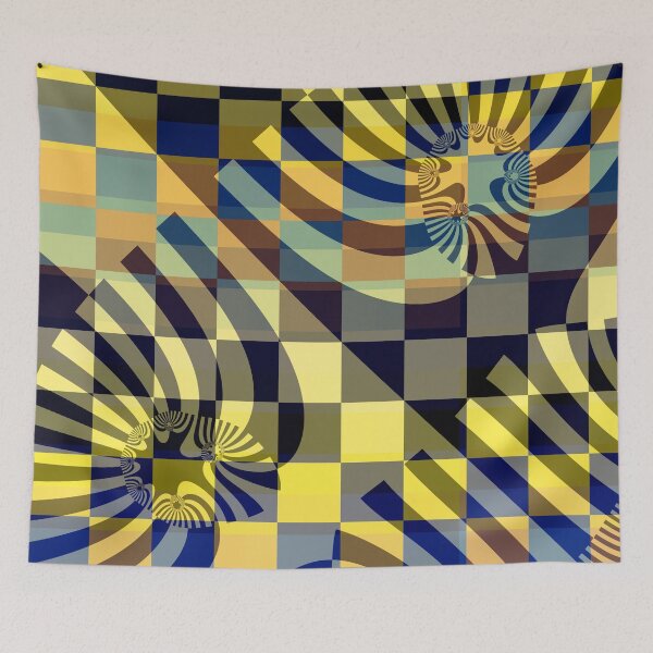 Item preview, Shadows with check and stripes designed and sold by ivanoel.