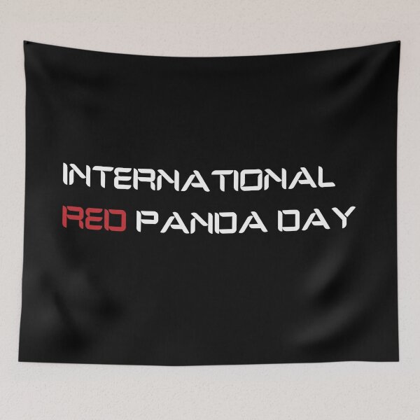 Item preview, Red Panda Day designed and sold by Brother03.
