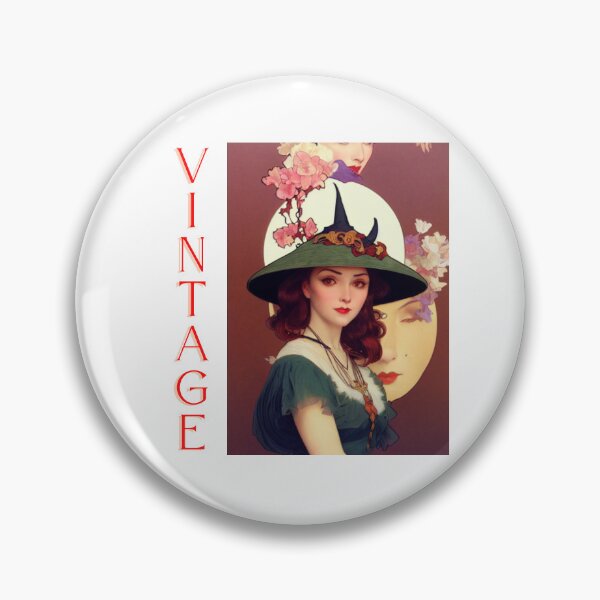 Item preview, Vintage Halloween witch designed and sold by Mirochan80.