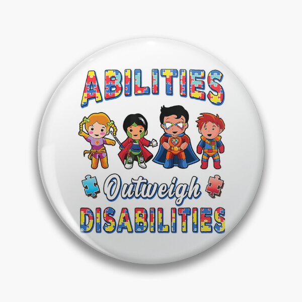 Item preview, Autism Awareness Boys Abilities Outweigh Disabilities Classic designed and sold by GerhardWeimann.