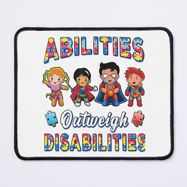 Item preview, Autism Awareness Boys Abilities Outweigh Disabilities Classic designed and sold by GerhardWeimann.
