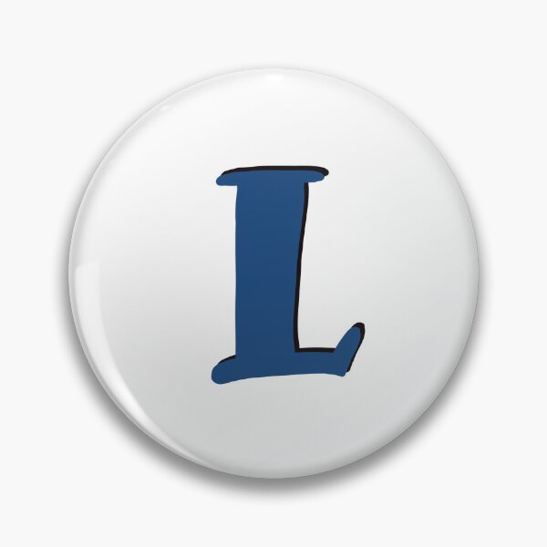 Item preview, Letter L Blue initial monogram alphabet L capital designed and sold by Antique-Gifts.