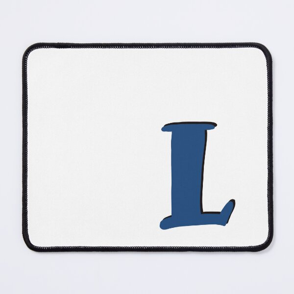 Item preview, Letter L Blue initial monogram alphabet L capital designed and sold by Antique-Gifts.
