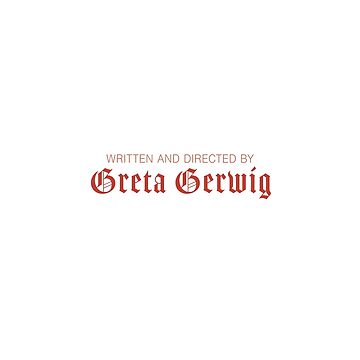 Vorschaubild zum Design Drehbuch und Regie: Greta Gerwig von ShadowsAndFaces
