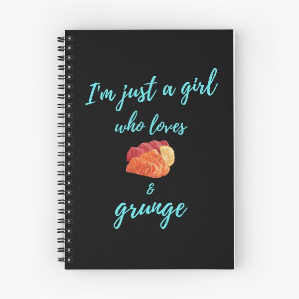 Item preview, I'm just a girl who loves sashimi and grunge.   designed and sold by Apkdesigner.