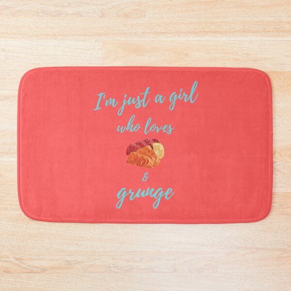 Item preview, I'm just a girl who loves sashimi and grunge.   designed and sold by Apkdesigner.