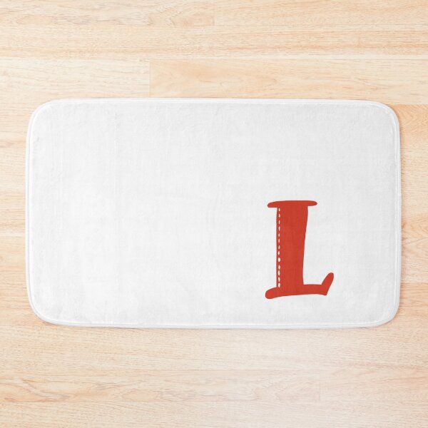 Item preview, Letter L Red initial monogram alphabet L capital designed and sold by Antique-Gifts.