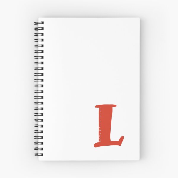 Item preview, Letter L Red initial monogram alphabet L capital designed and sold by Antique-Gifts.